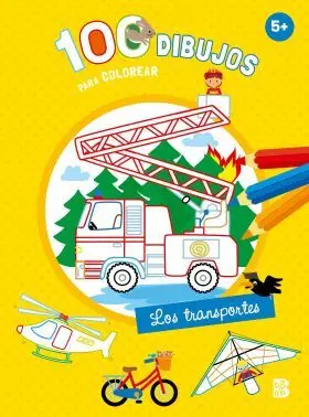 100 Dibujos para Colorear - los Transportes