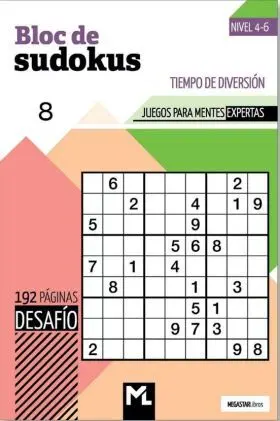Bloc de Sudoku 8 (Nivel4-6)