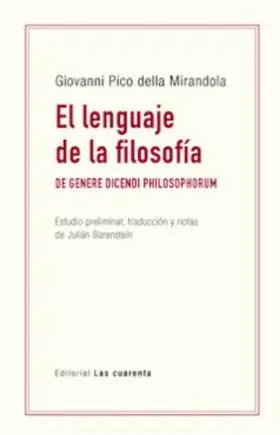 El Lenguaje de la Filosofía