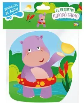 Pequeño Hipopotamo. Animalitos Al Agua