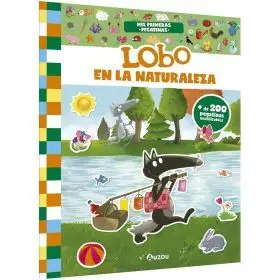 Mis Primeras Pegatinas - Lobo - en la Naturaleza.