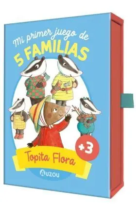 Mi Primer Juego de Cartas 5 Familias Topita Flora