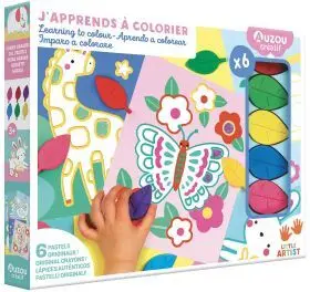 Aprendo a Colorear. Cofre de Artista