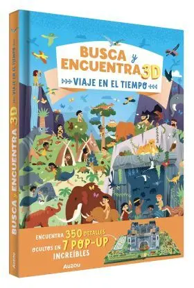 Busca y Encuentra 3D. Viaje en el Tiempo Pop-Up