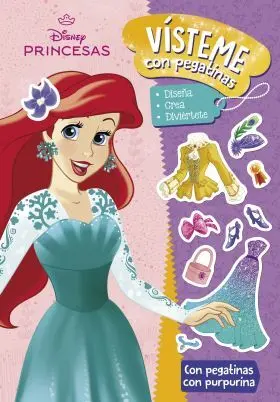 Princesas. Visteme con Pegatinas 4