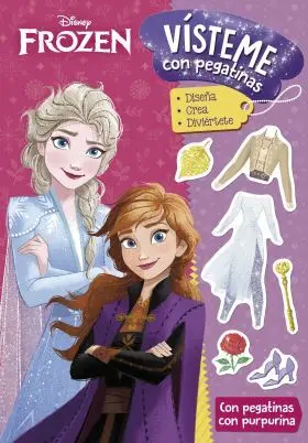 Frozen. Visteme con Pegatinas 3
