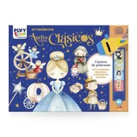 Kit Proyector Audiocuentos Clasicos - Cuentos de Princesas