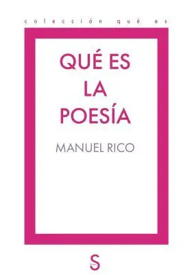 Què Es la Poesía