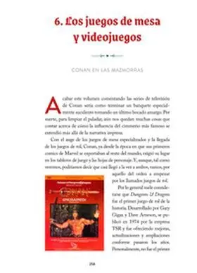 Conan el Barbaro en el Comic el Cine y la Television