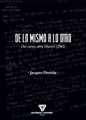 De lo Mismo a lo Otro