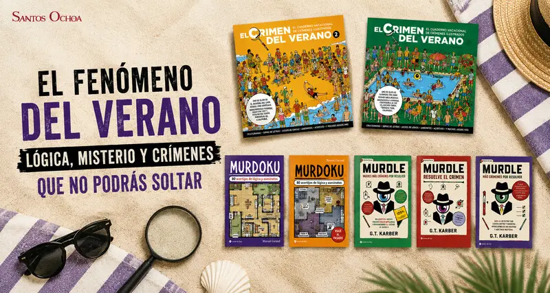 El fenómeno del verano: los pasatiempos de lógica y crímenes.